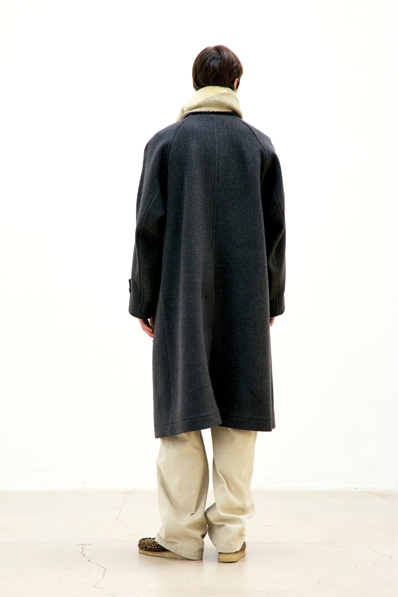 CASHMERE-BLEND BALMACAAN COAT