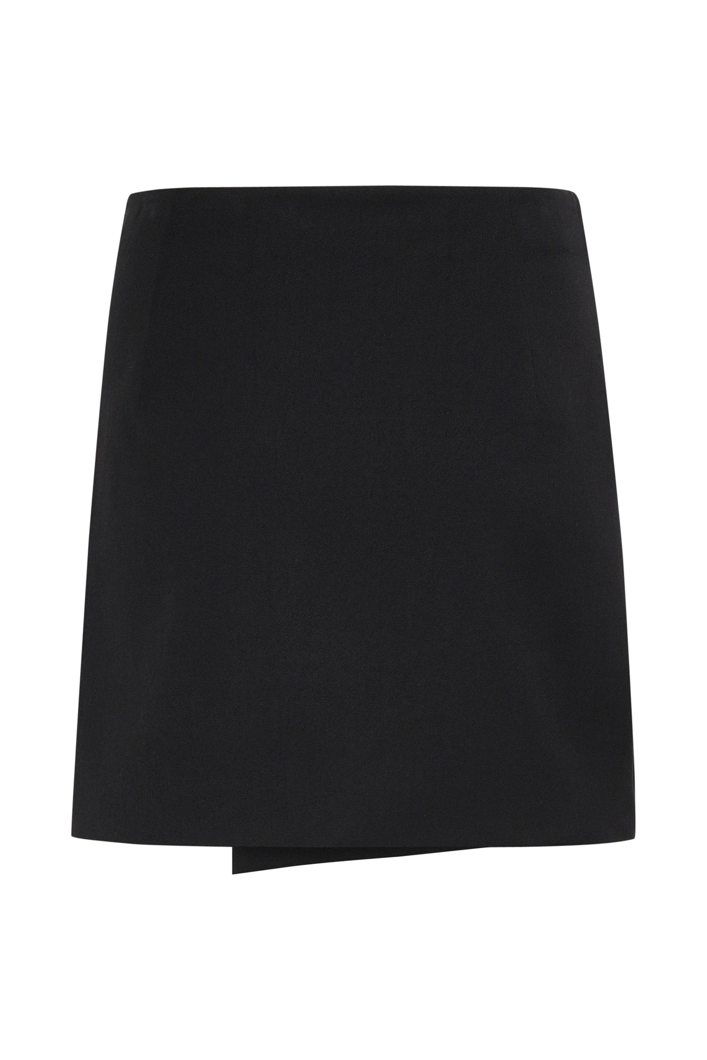 Paula melange wrap skirt