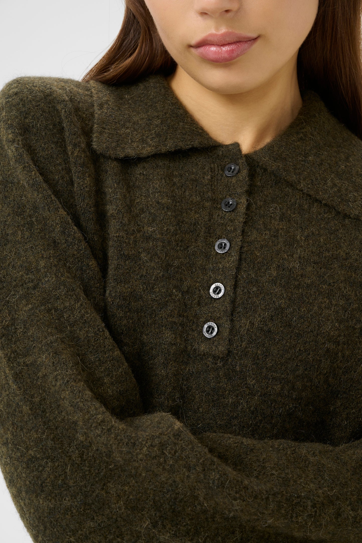 Alpha polo pullover