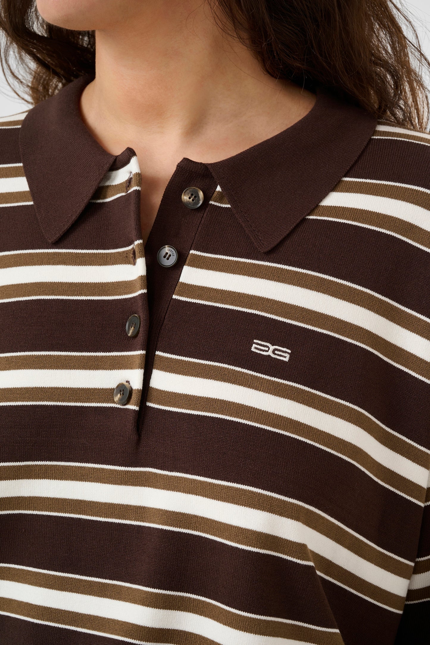 paige polo pullover