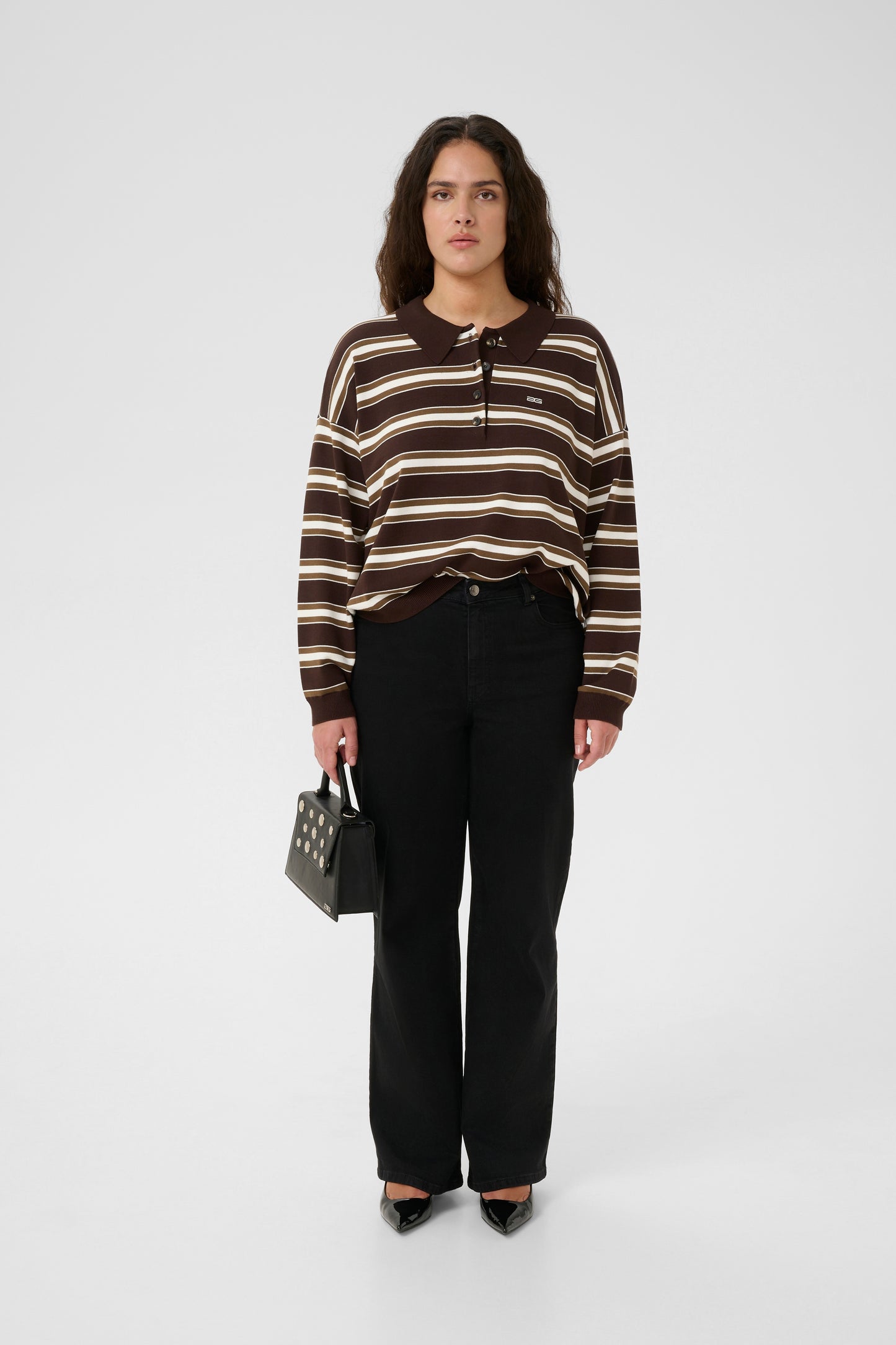 paige polo pullover
