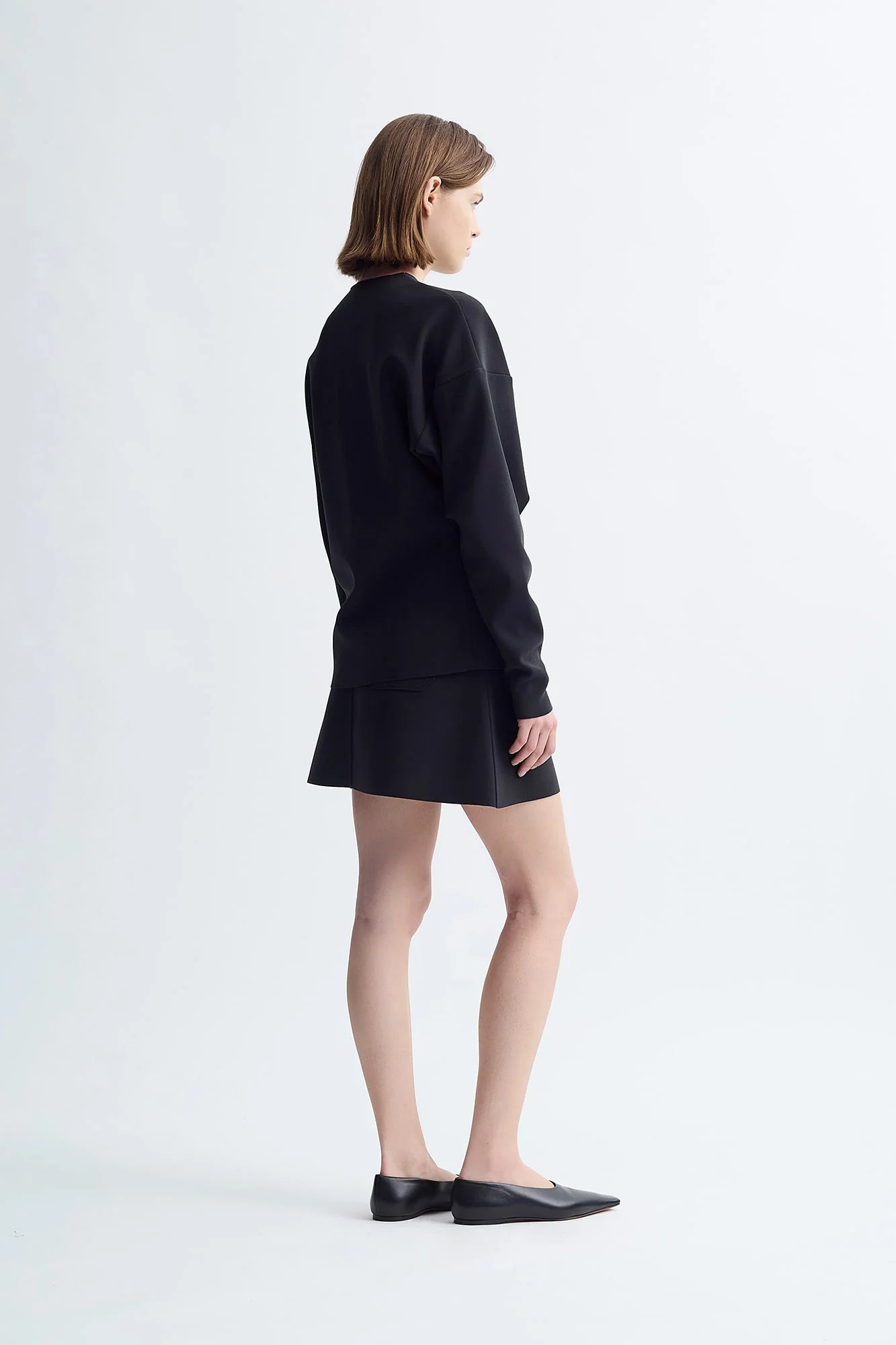 LAY2 ROUND-NECK CARDIGAN