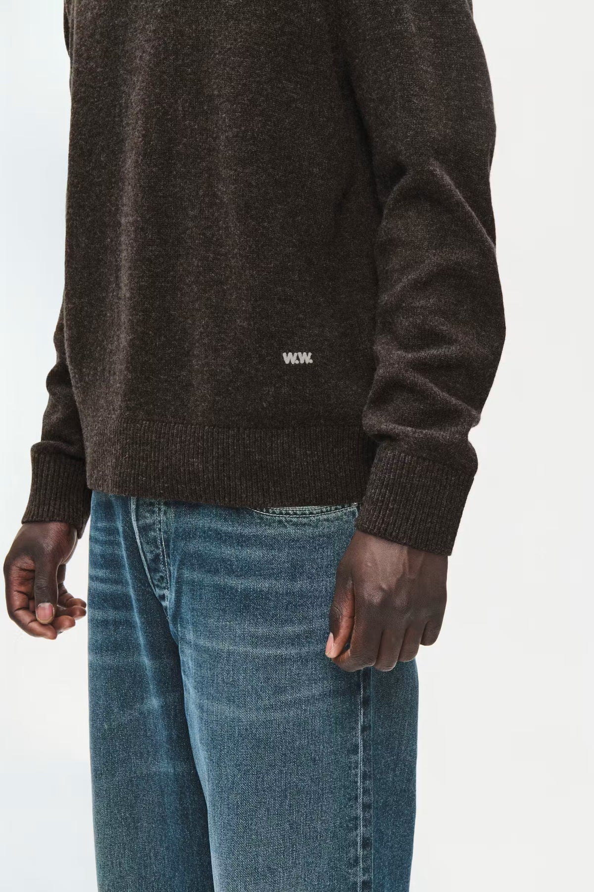 WWlogo crew neck 25298