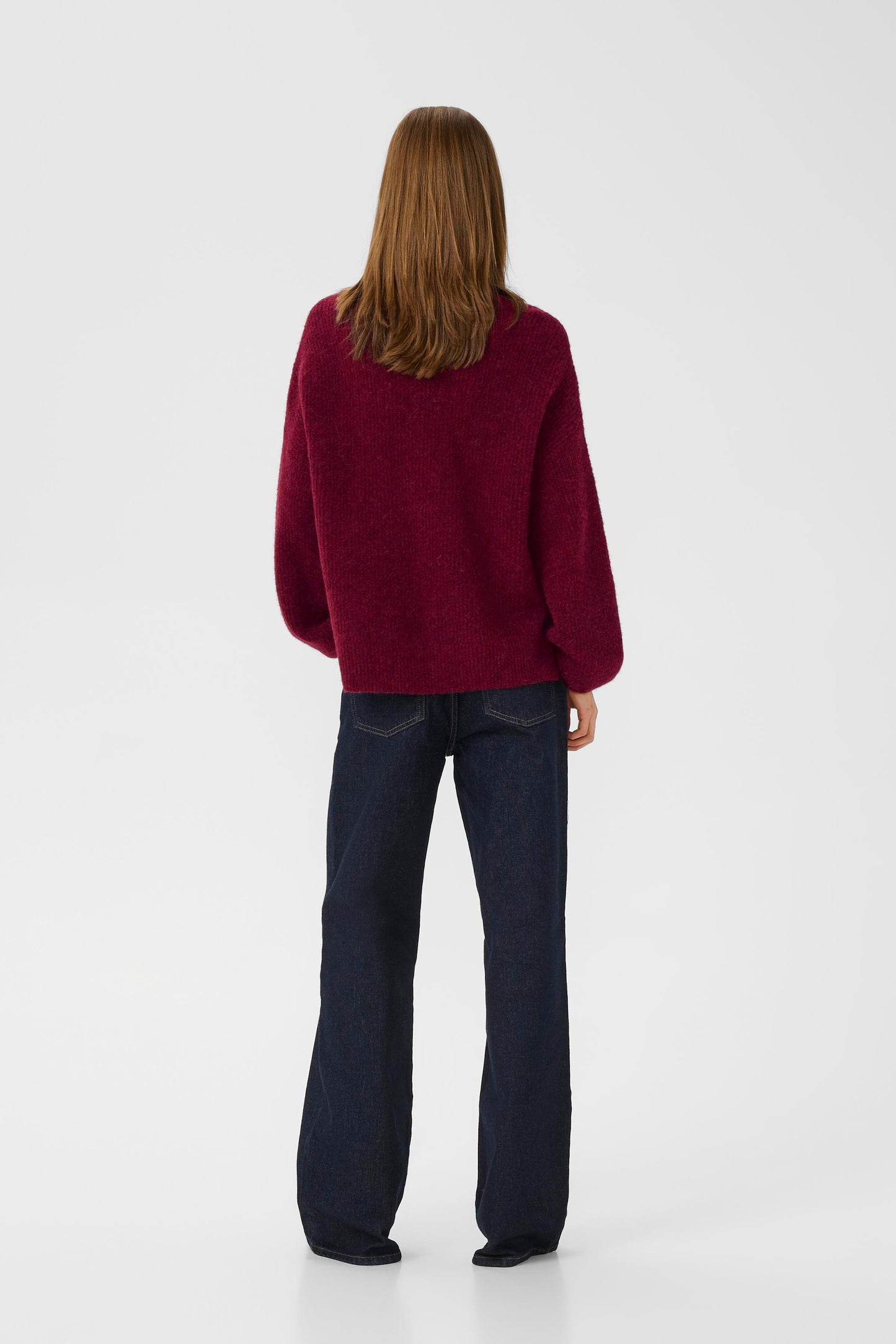alpha slit pullover