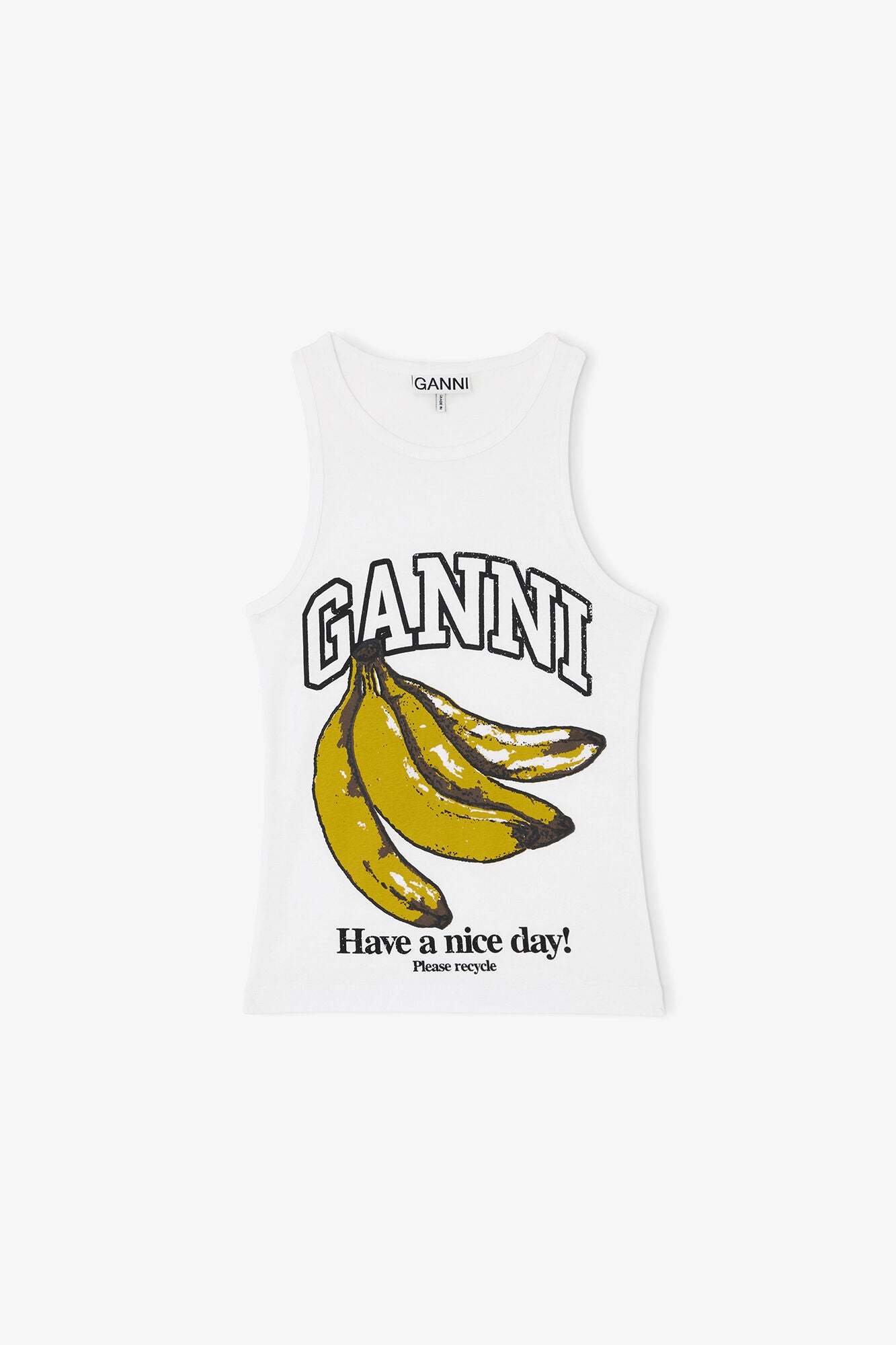 Compact rib tank top