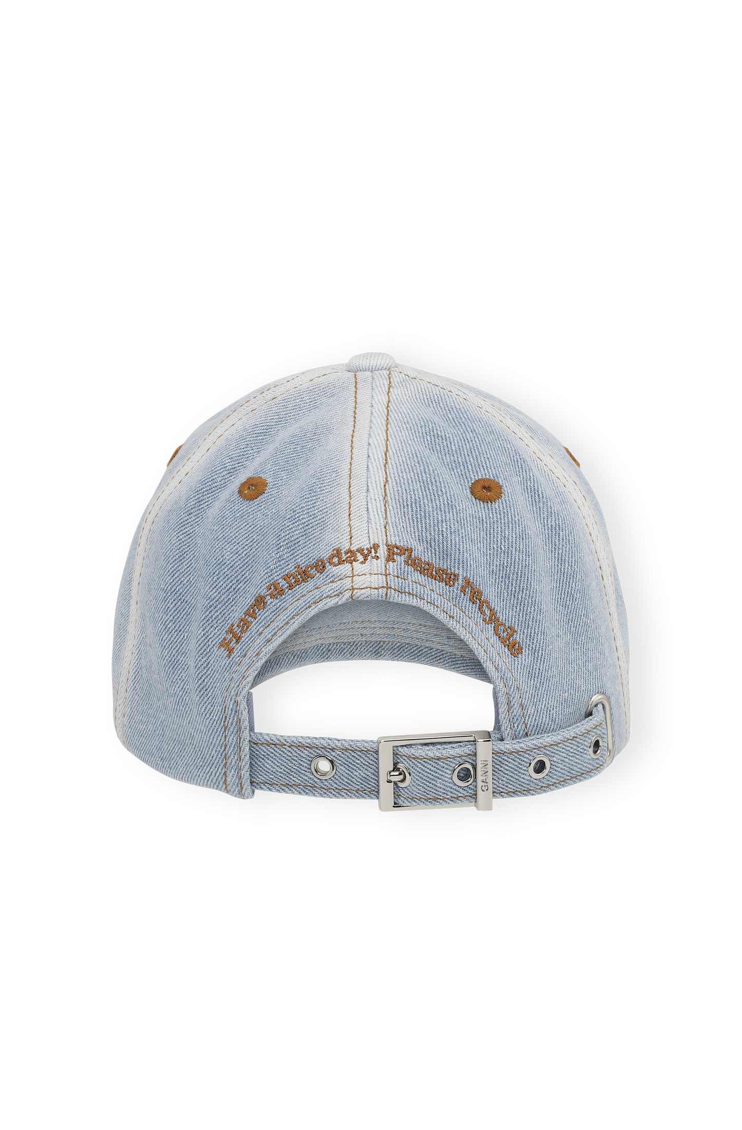 Washed Denim Cap