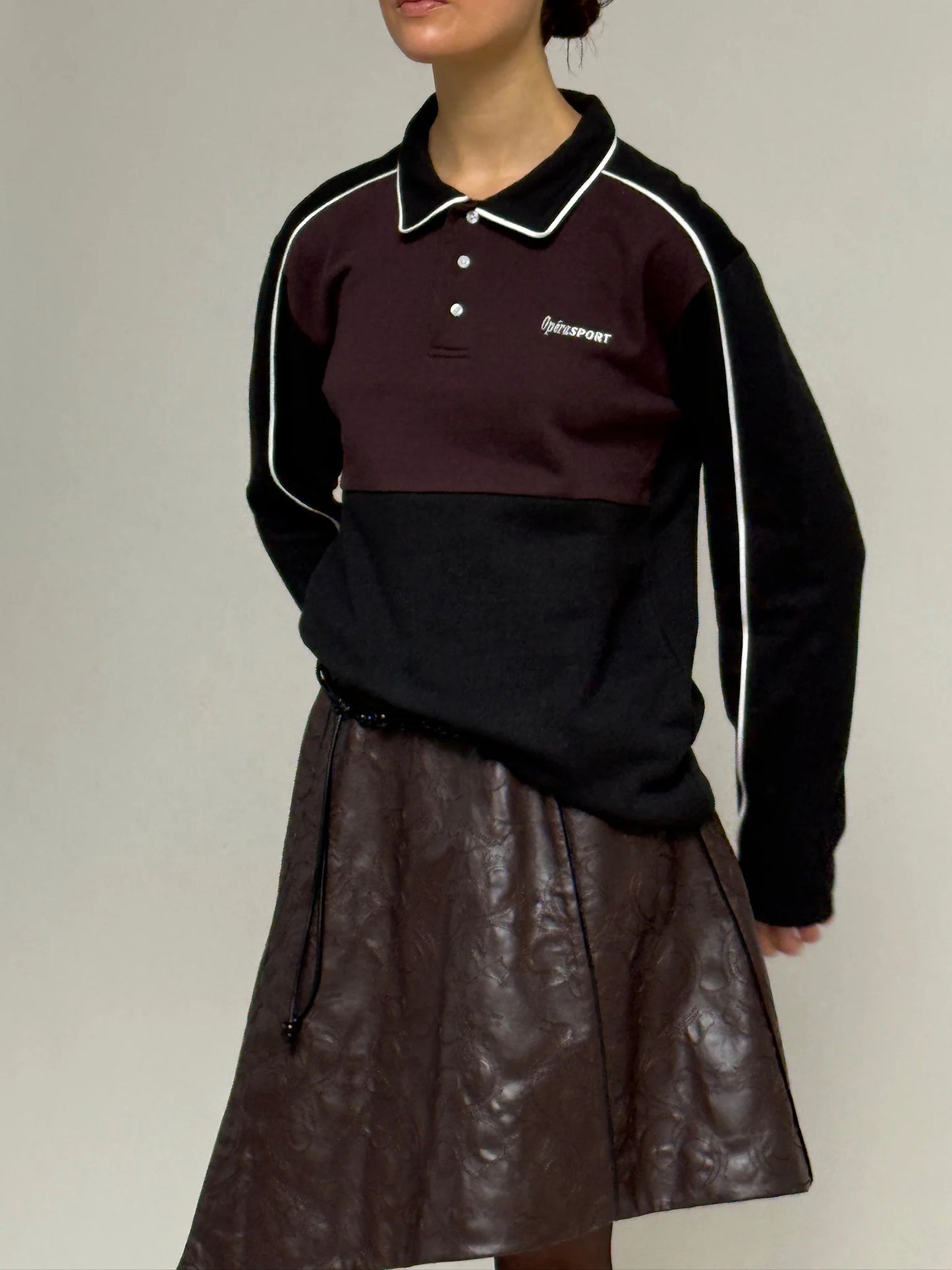 NICO UNISEX POLO SWEATER