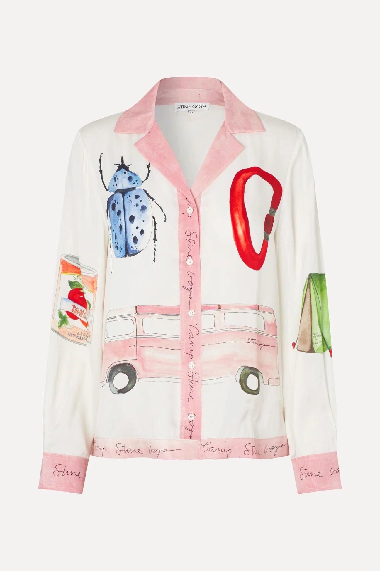 Dry Viscose, Loose Long Sleeve Shirt