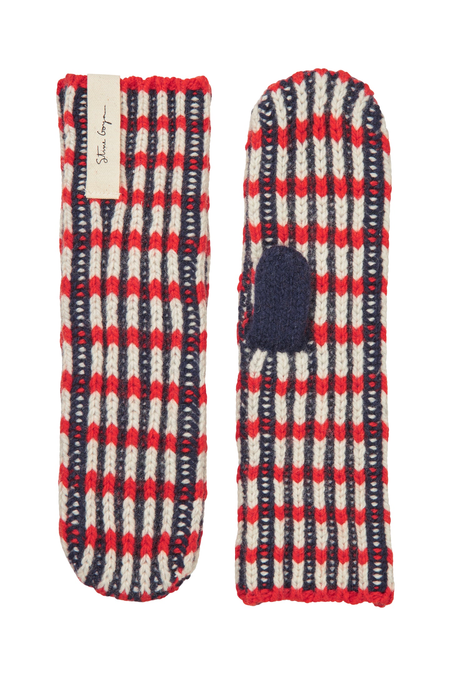 Plaited Chunky Rib, Chunky Rib Mittens
