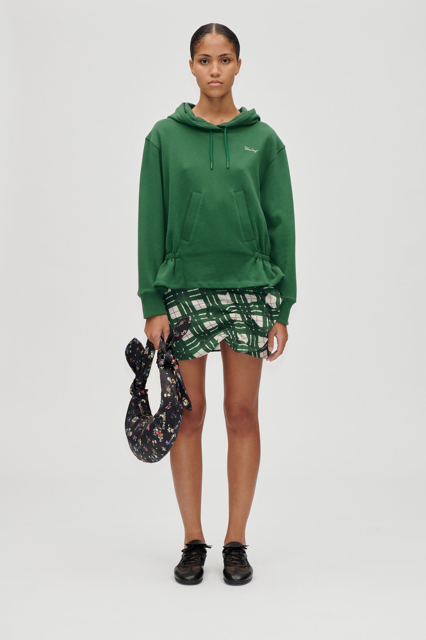Terry, Cinched Waist Sweatshirt