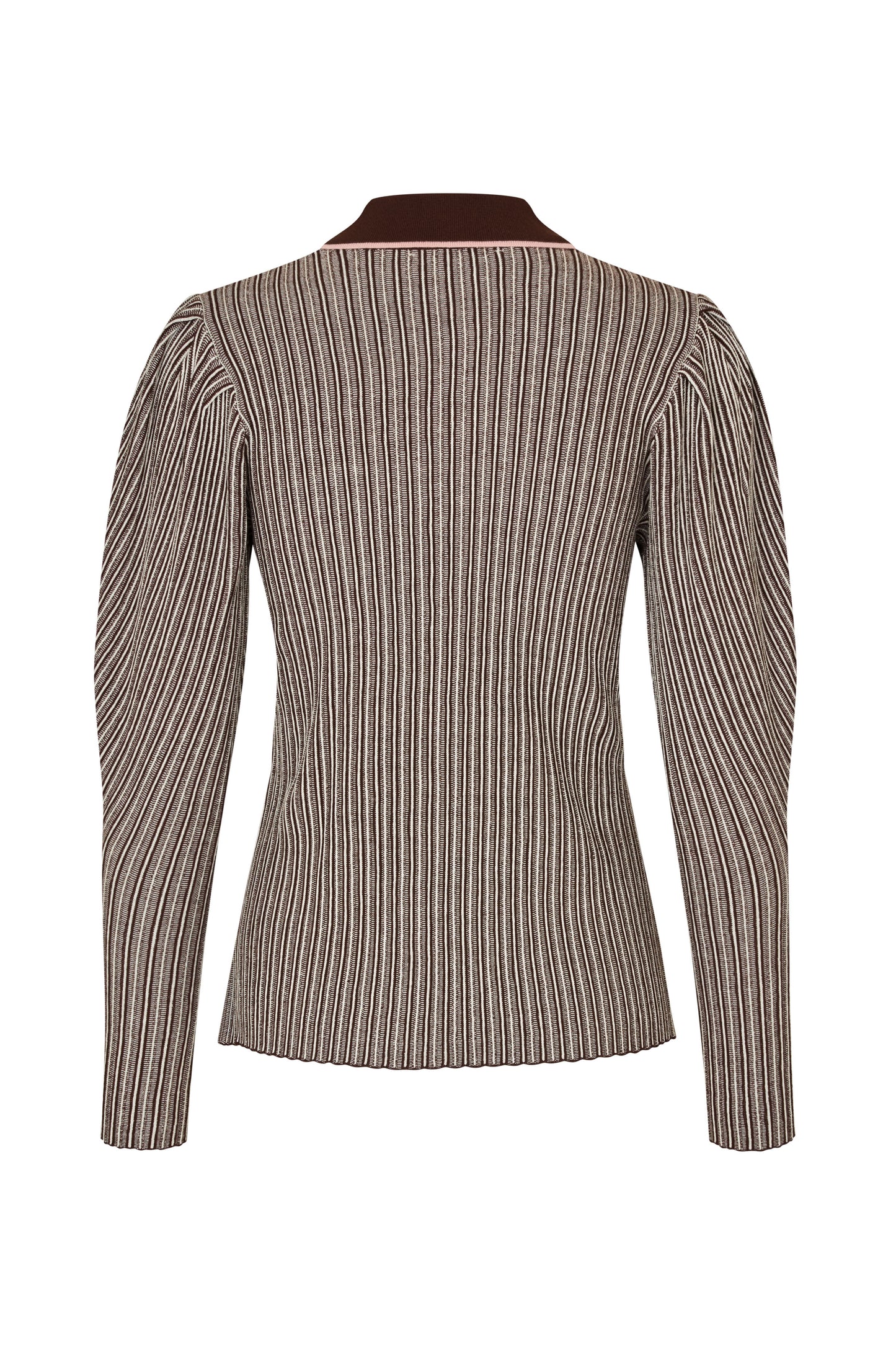 2356 Soft Rib, Long Sleeve Knit Polo