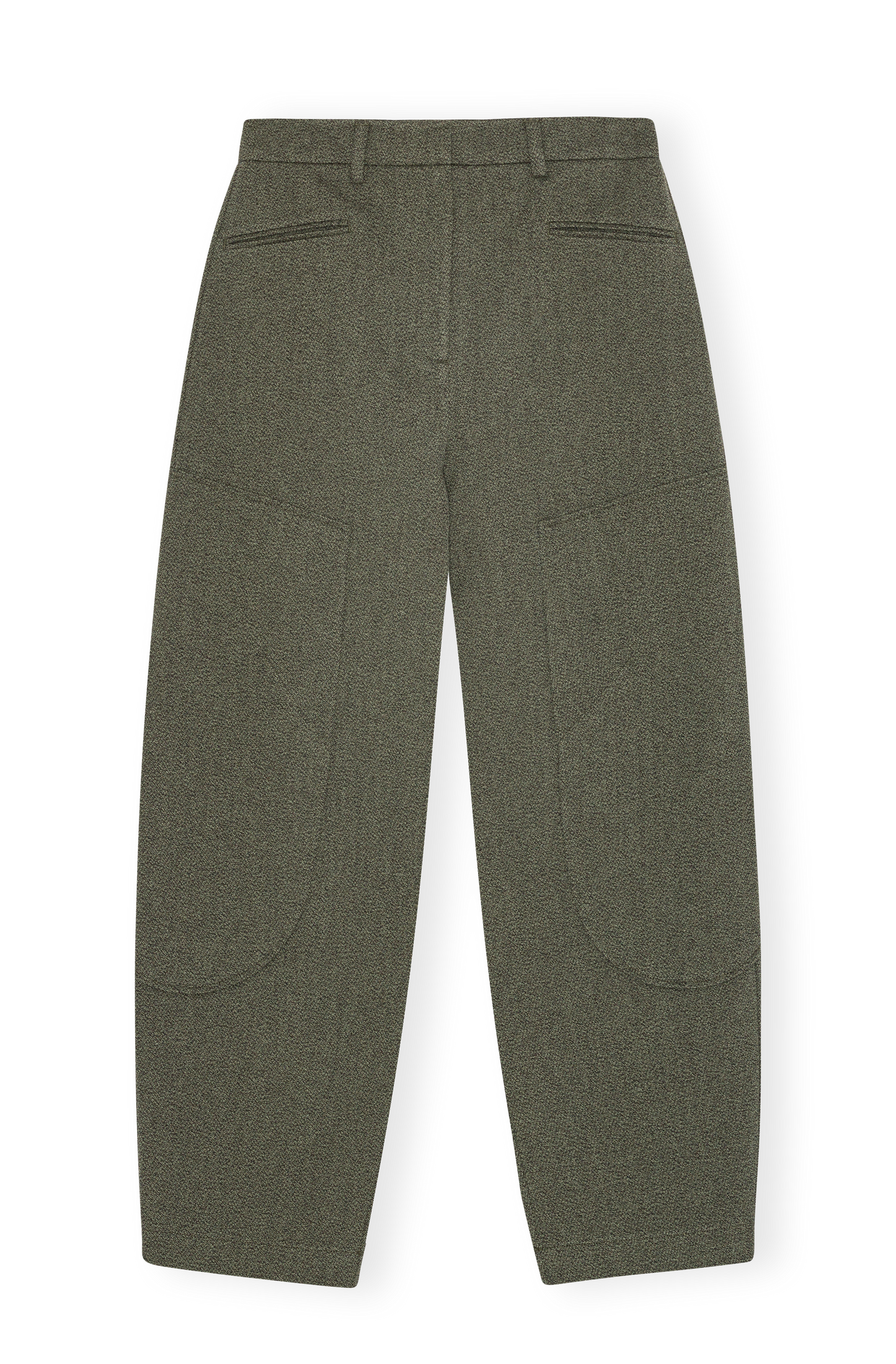 Mouline Suiting Curved Pants