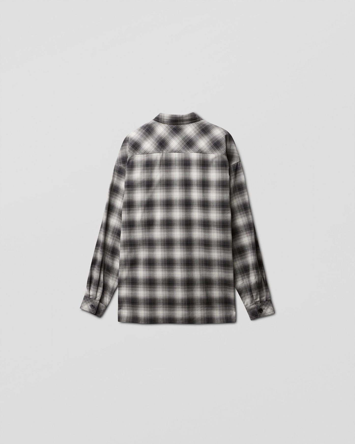 Oversized check shirt