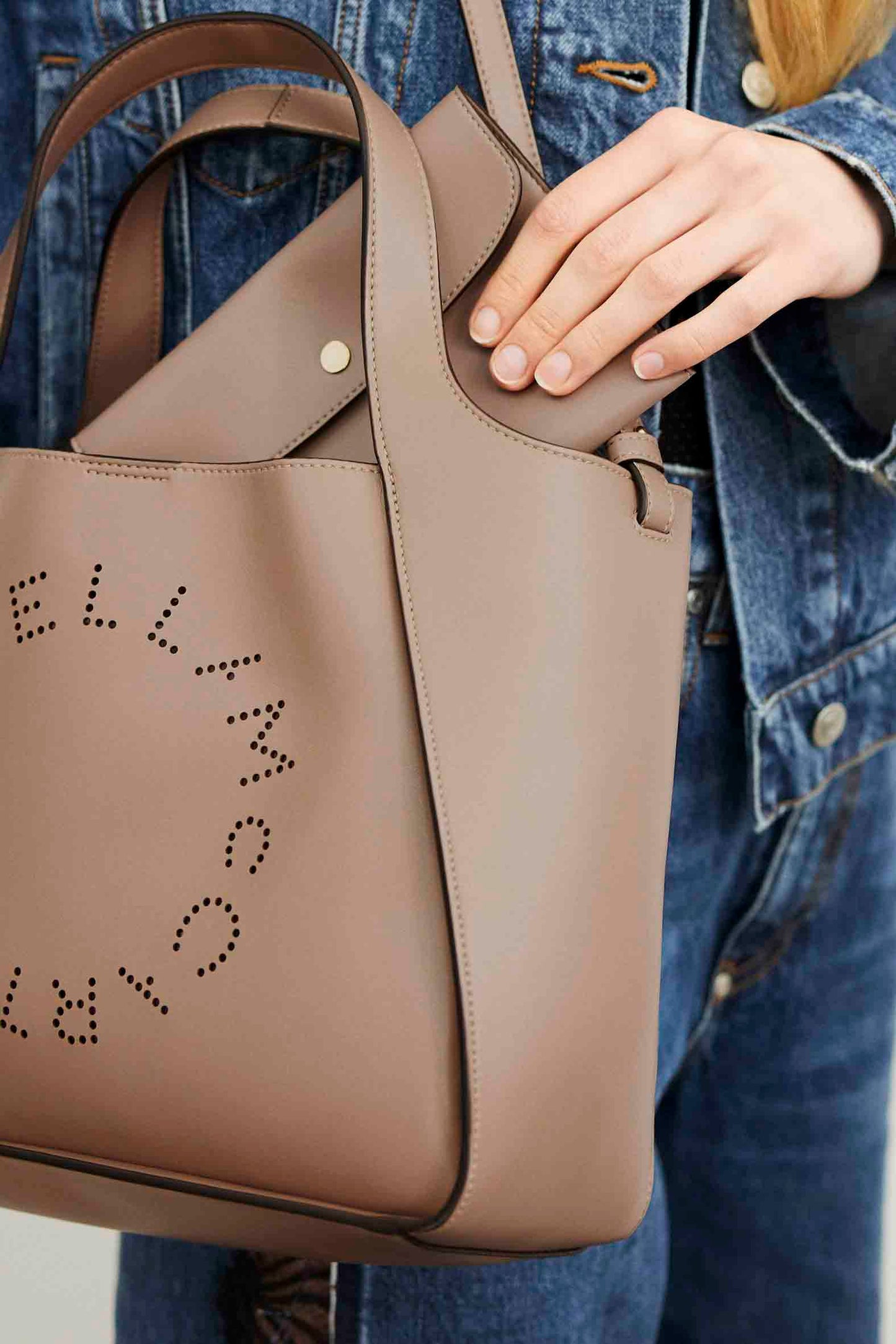 Logo Crossbody Tote Bag