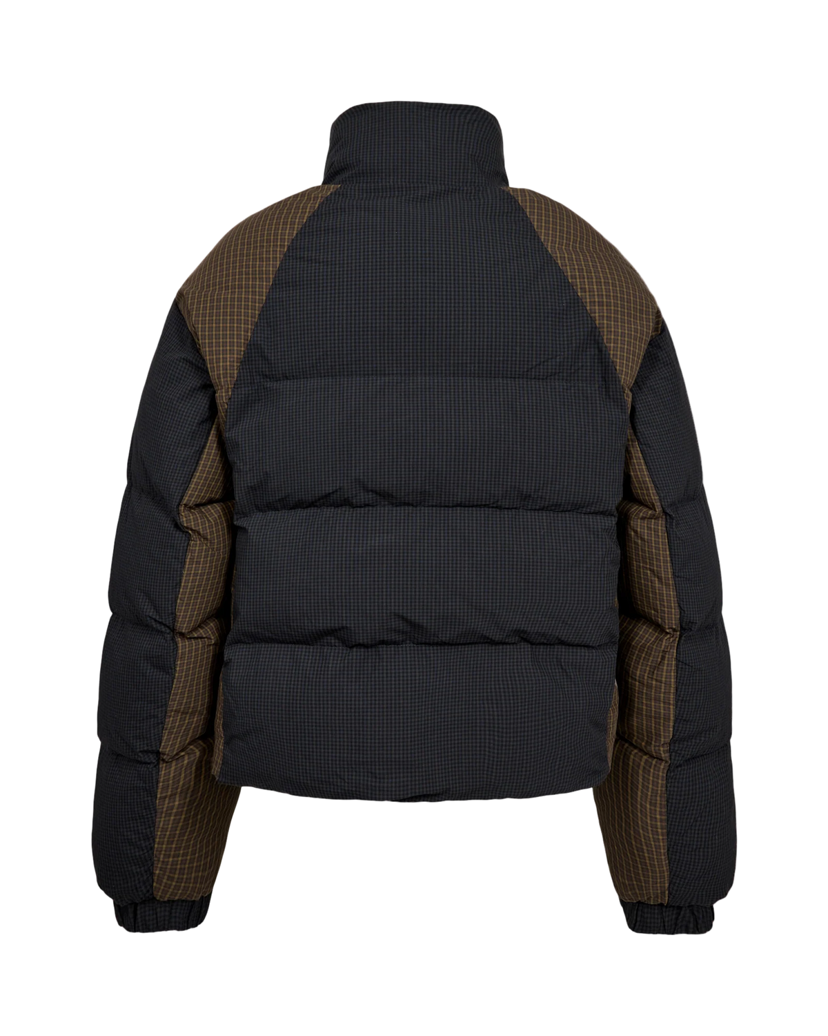 Checked Puffer Jacket