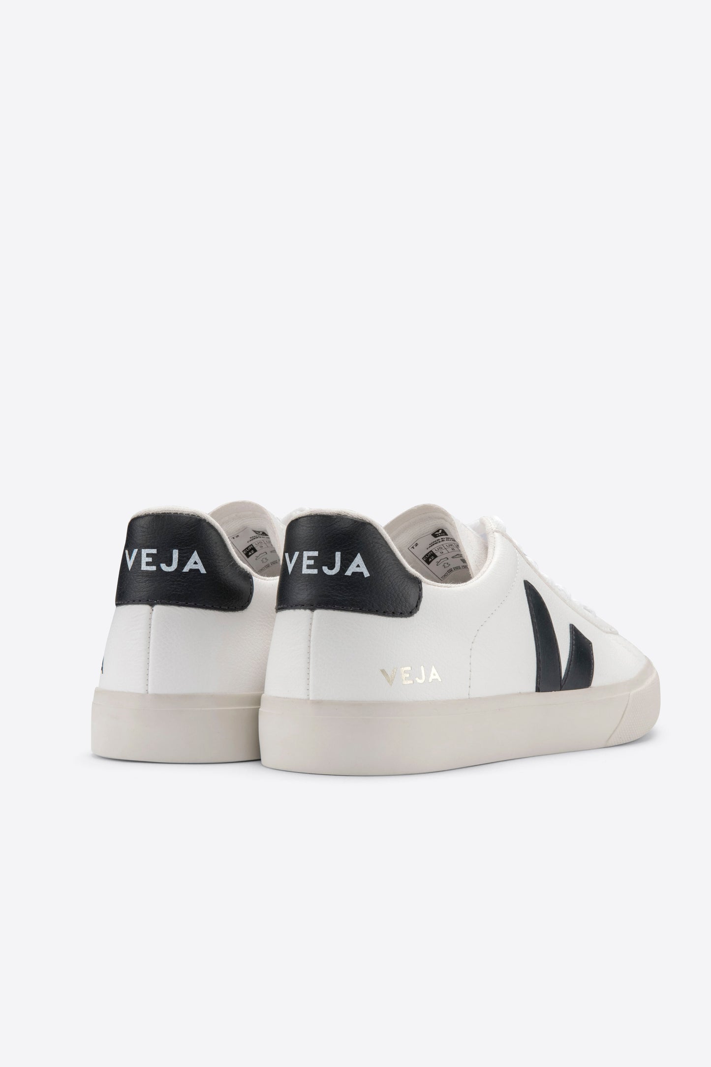 Campo- Leather - Extra White Black