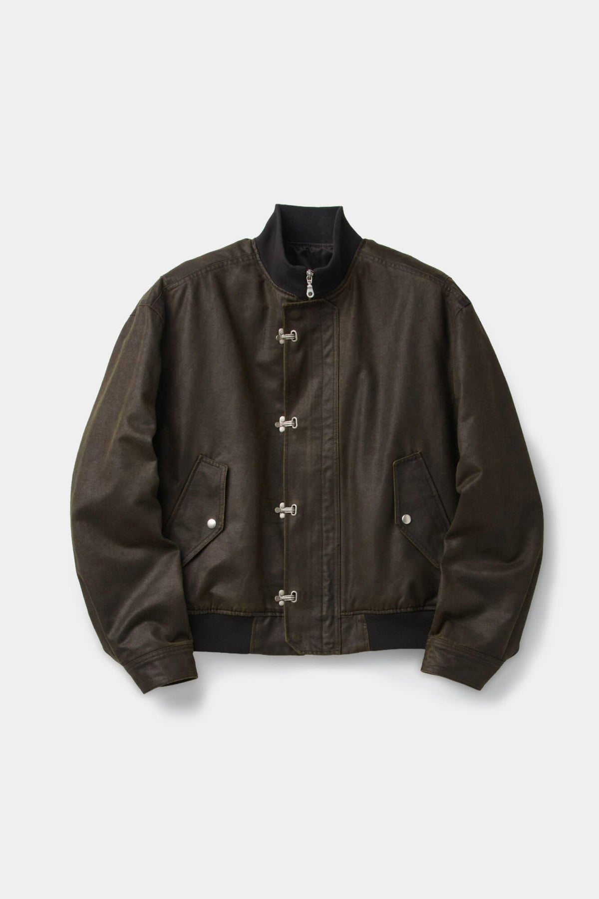 WASHED DECK HOOK BOMBER JACKET