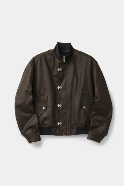 WASHED DECK HOOK BOMBER JACKET
