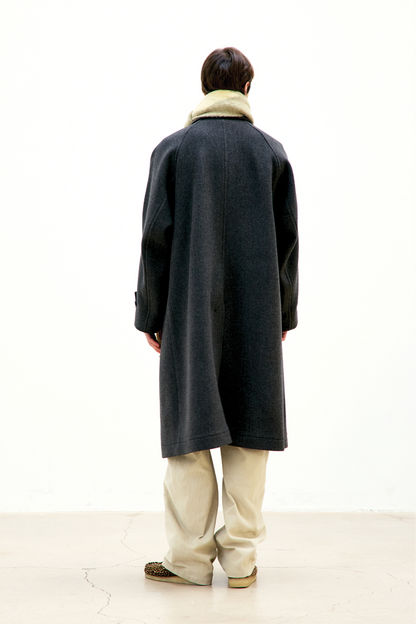CASHMERE-BLEND BALMACAAN COAT