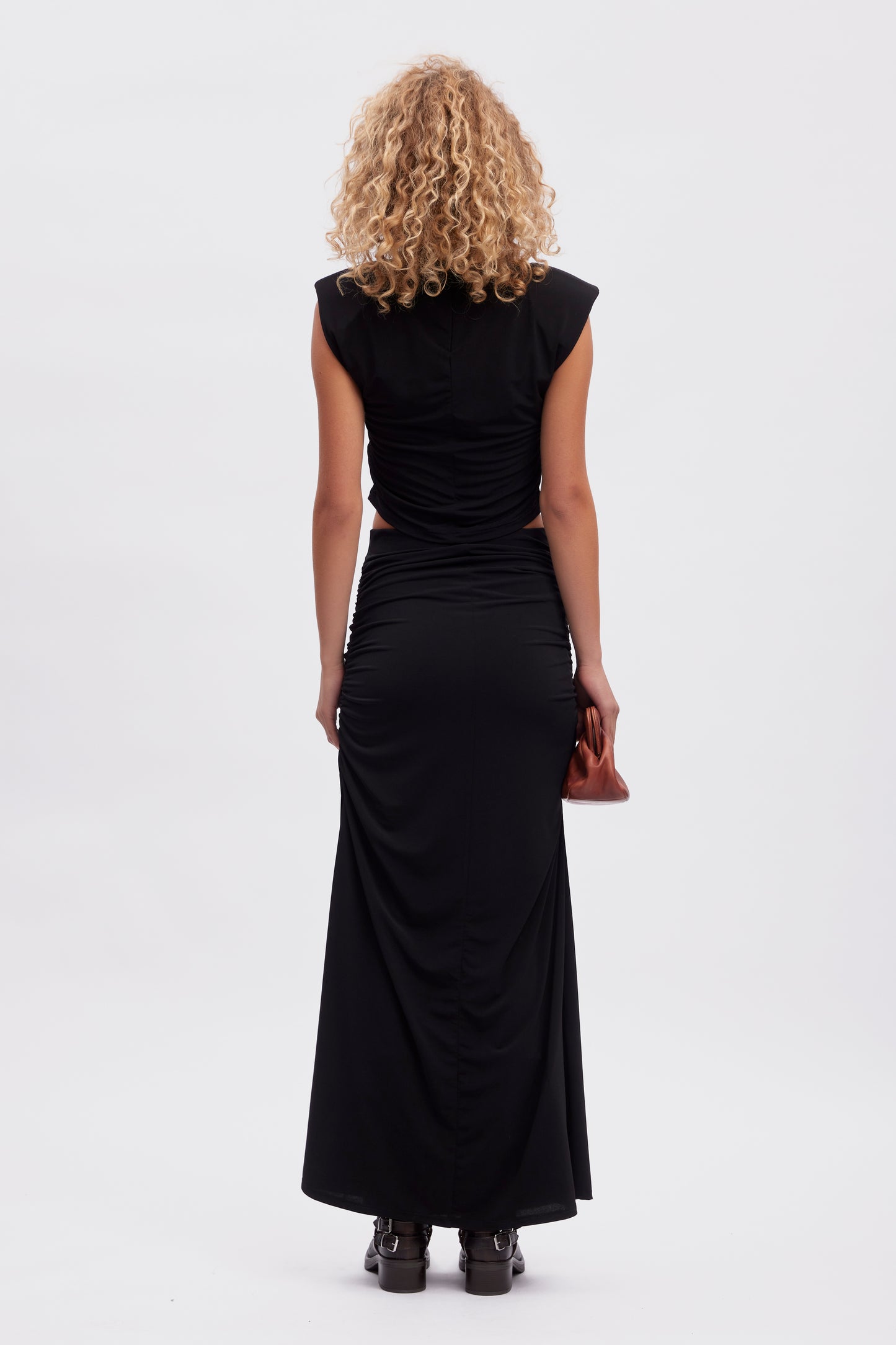 Maily slit skirt