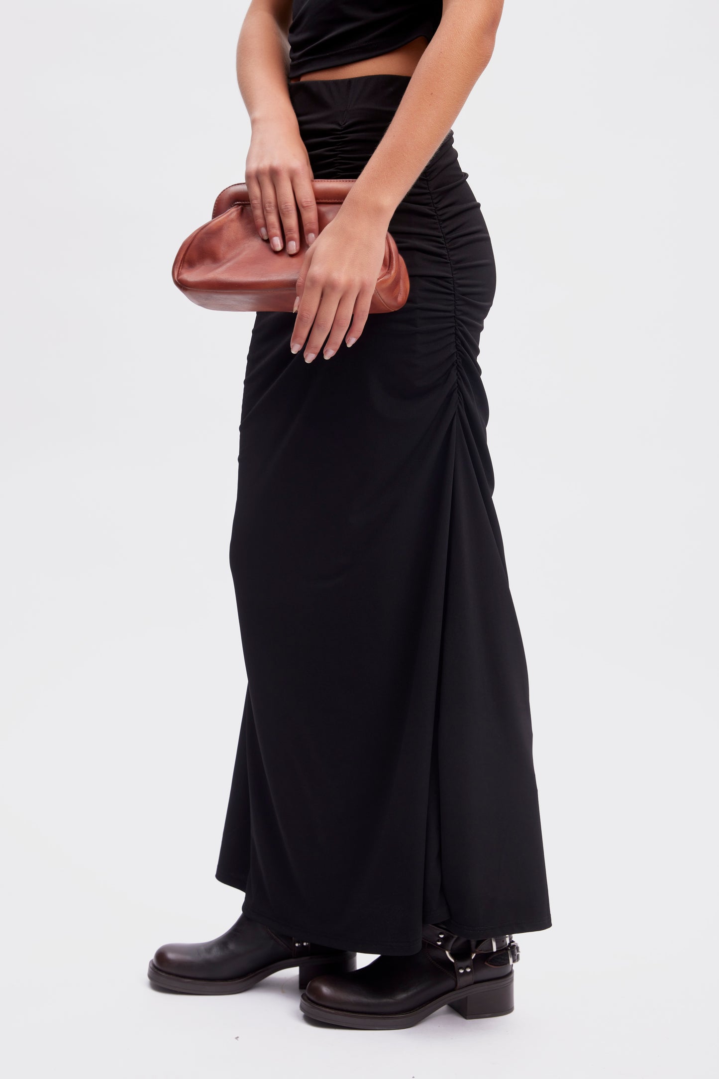 Maily slit skirt