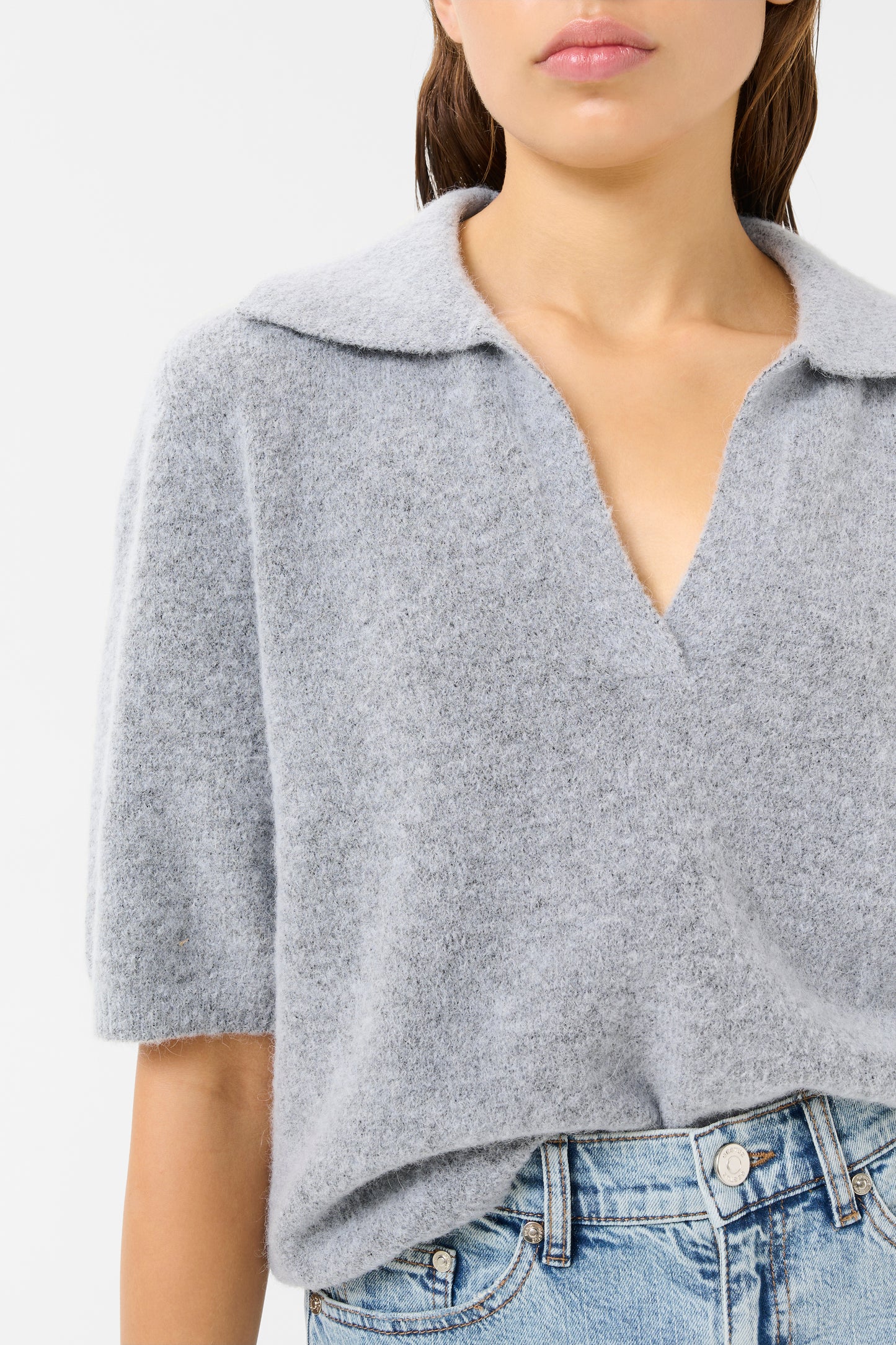 Alpha ss polo pullover