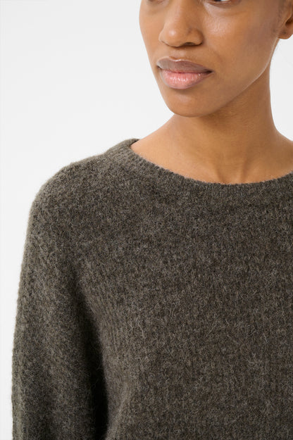 Alpha slit pullover