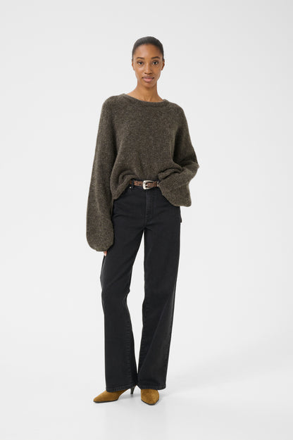 Alpha slit pullover