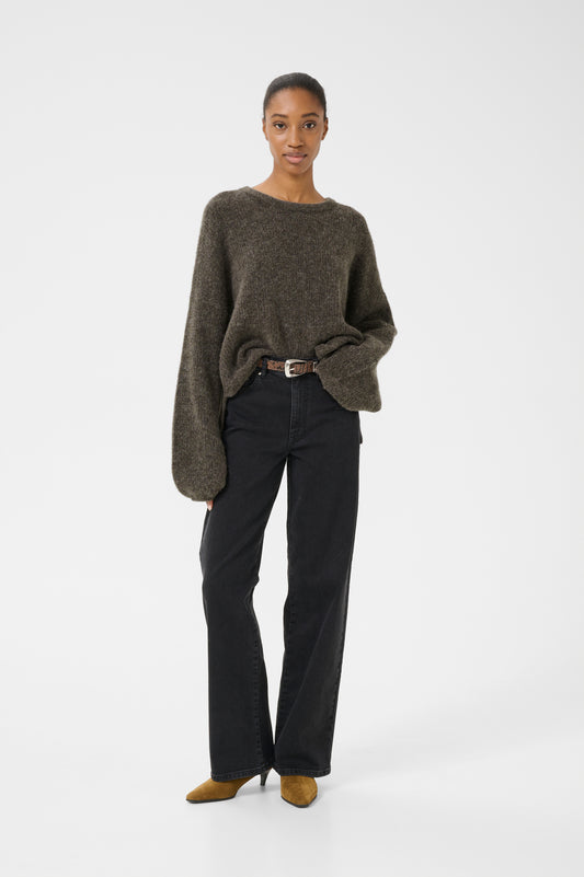 Alpha slit pullover