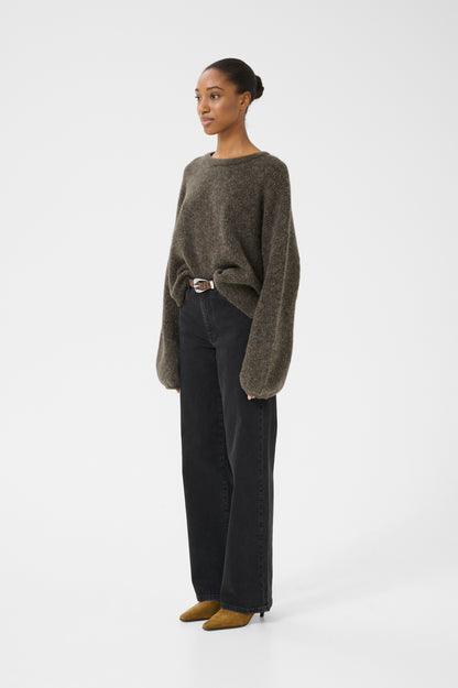 Alpha slit pullover