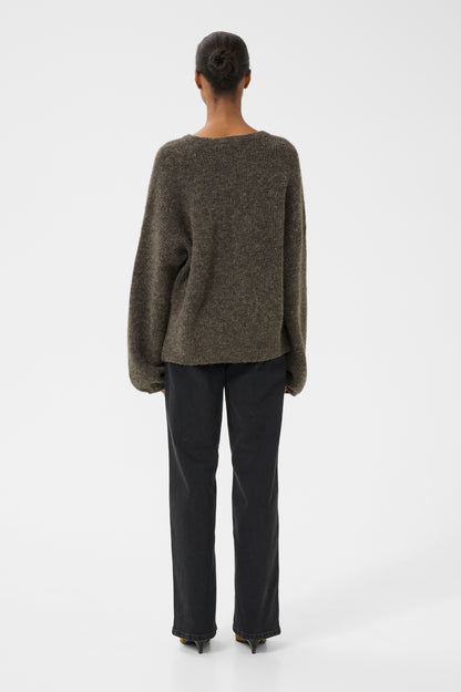 Alpha slit pullover