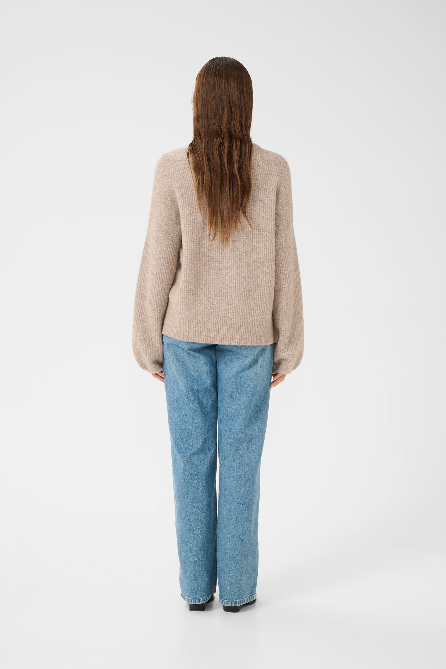 alpha slit pullover