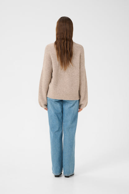 alpha slit pullover