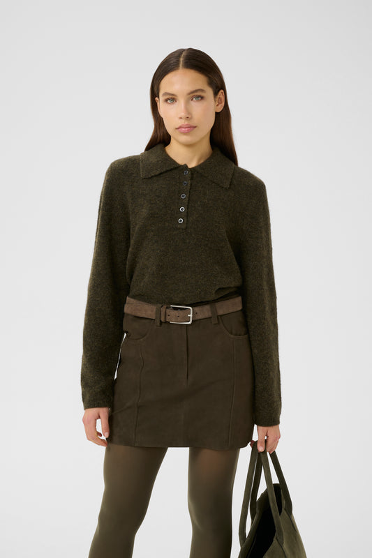 Alpha polo pullover