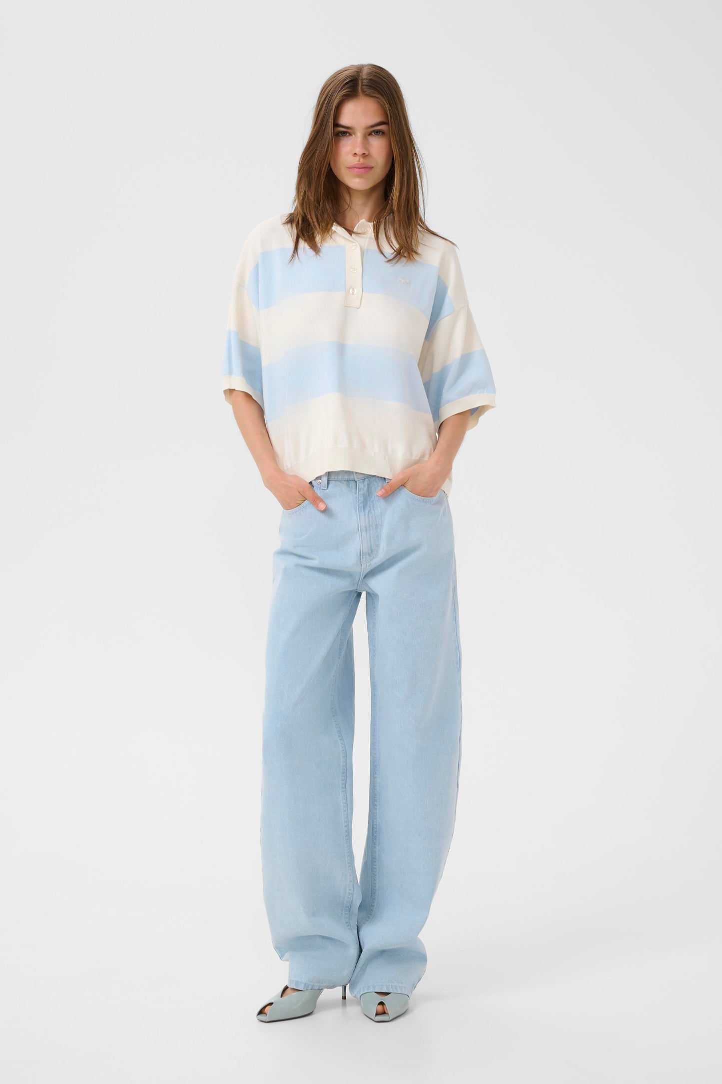 maia ss polo pullover