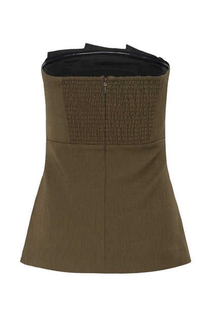 GZstacy pleat corsage