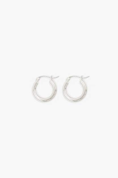Silver hoops - No. 12100