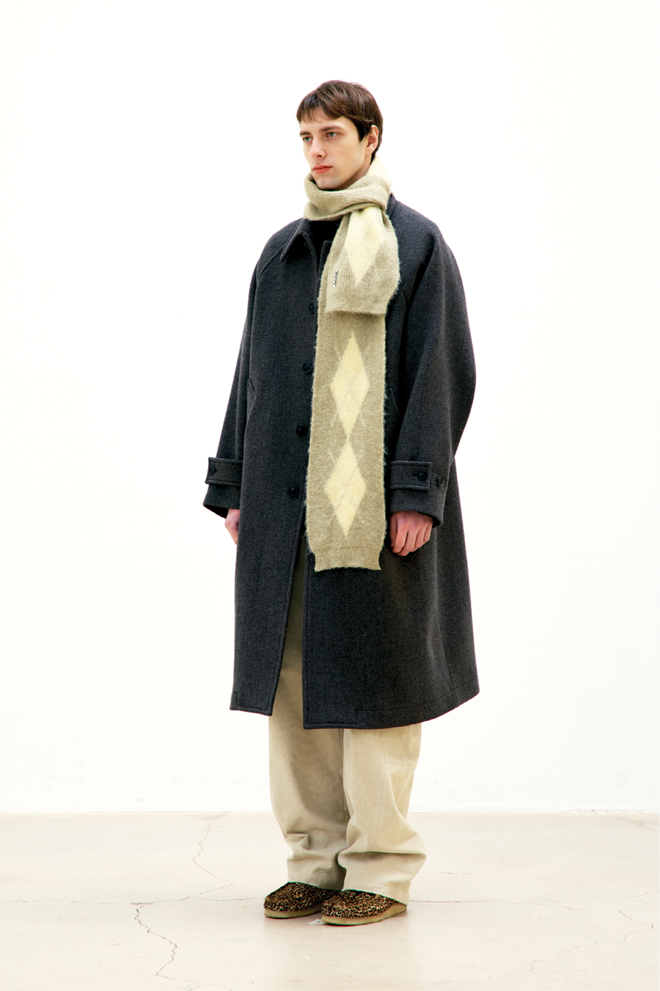 CASHMERE-BLEND BALMACAAN COAT