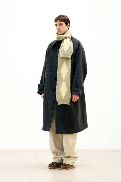 CASHMERE-BLEND BALMACAAN COAT