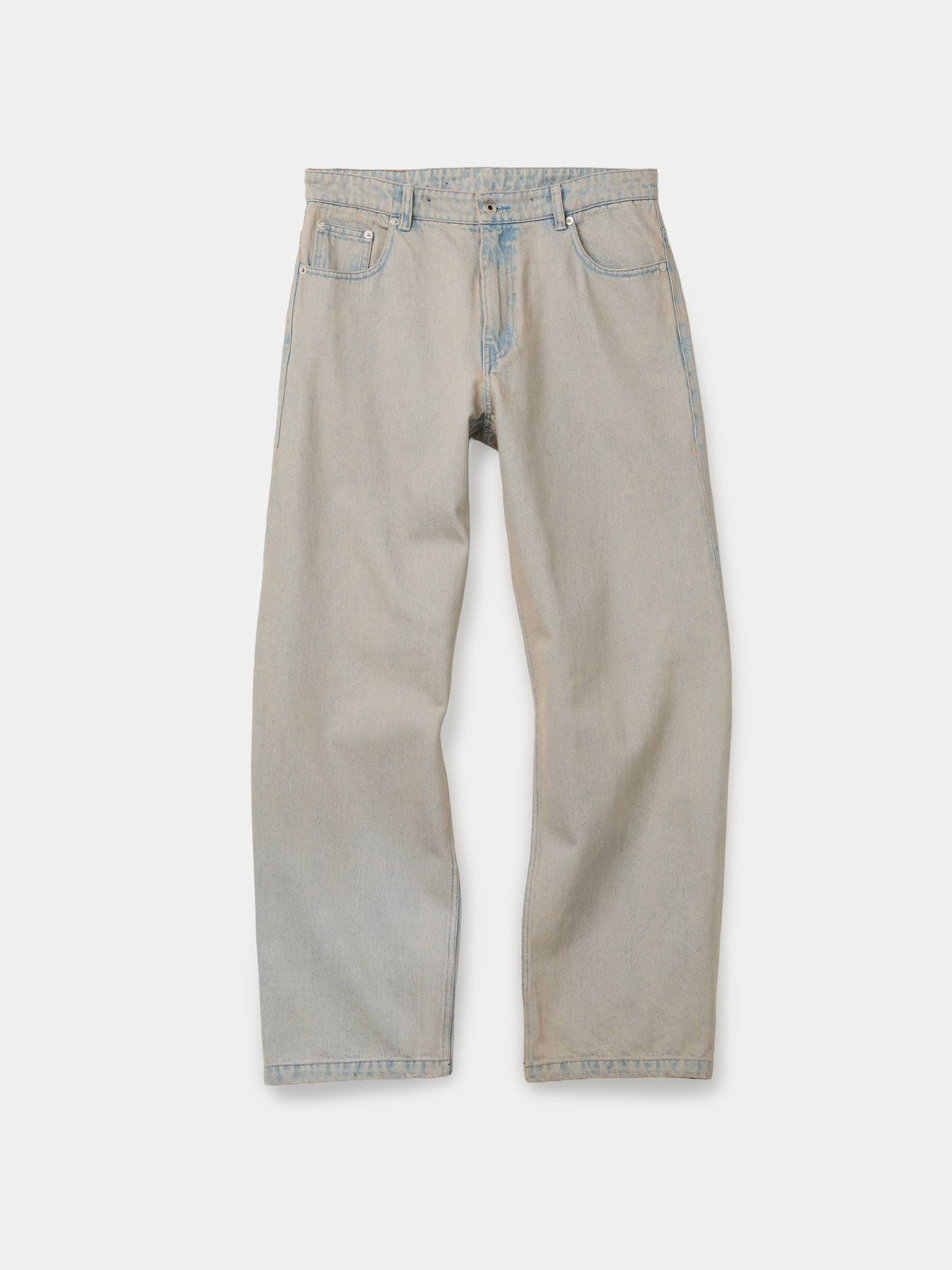 BACK SIDE BEIGE TINTED JEANS
