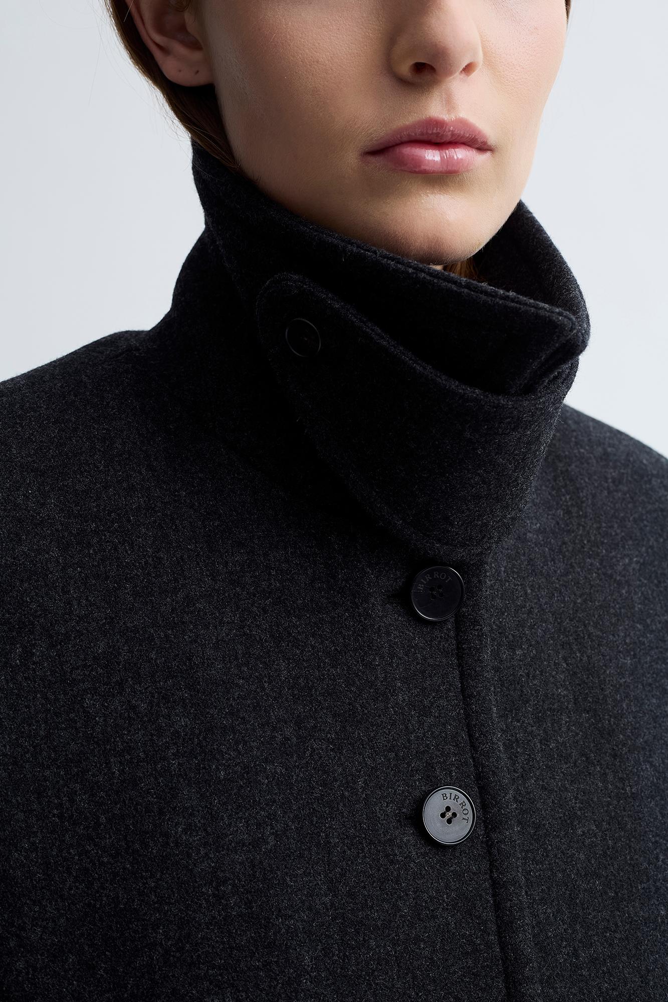 SINGLE WOOL COAT