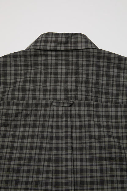 ALTERNATIVE CHECK HALF SHIRT