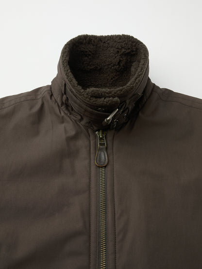 FUR LINED COTTON B-3 JACKET