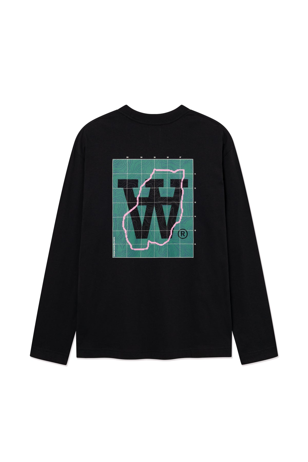 WWLiam map LS tee