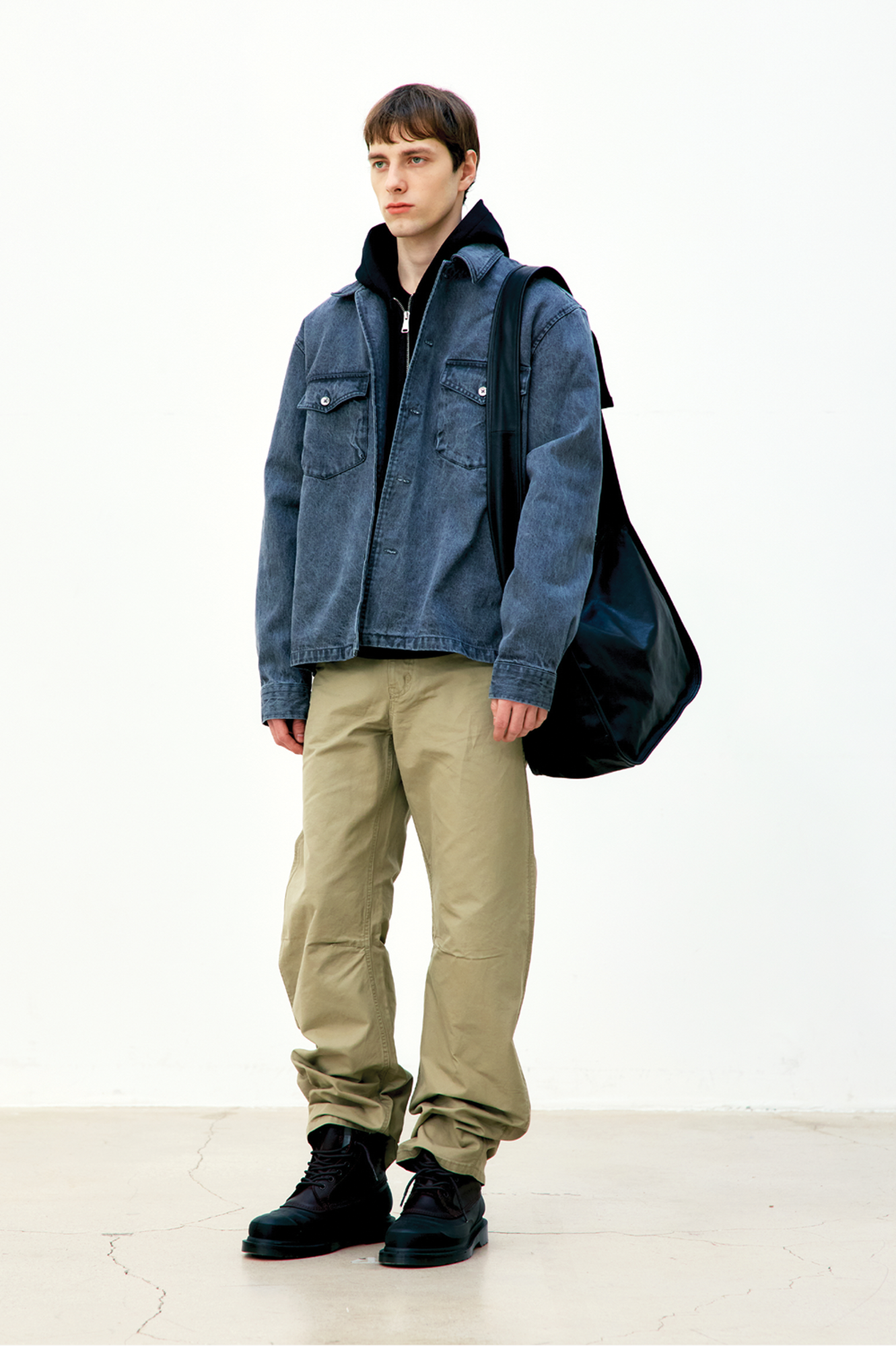 OVERSIZED DENIM SHIRT