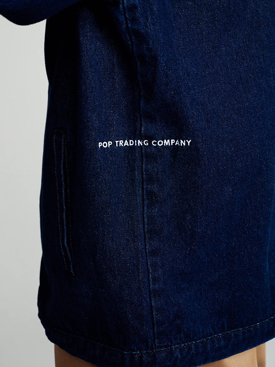 Denim Full Zip Jacket