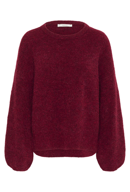 alpha slit pullover