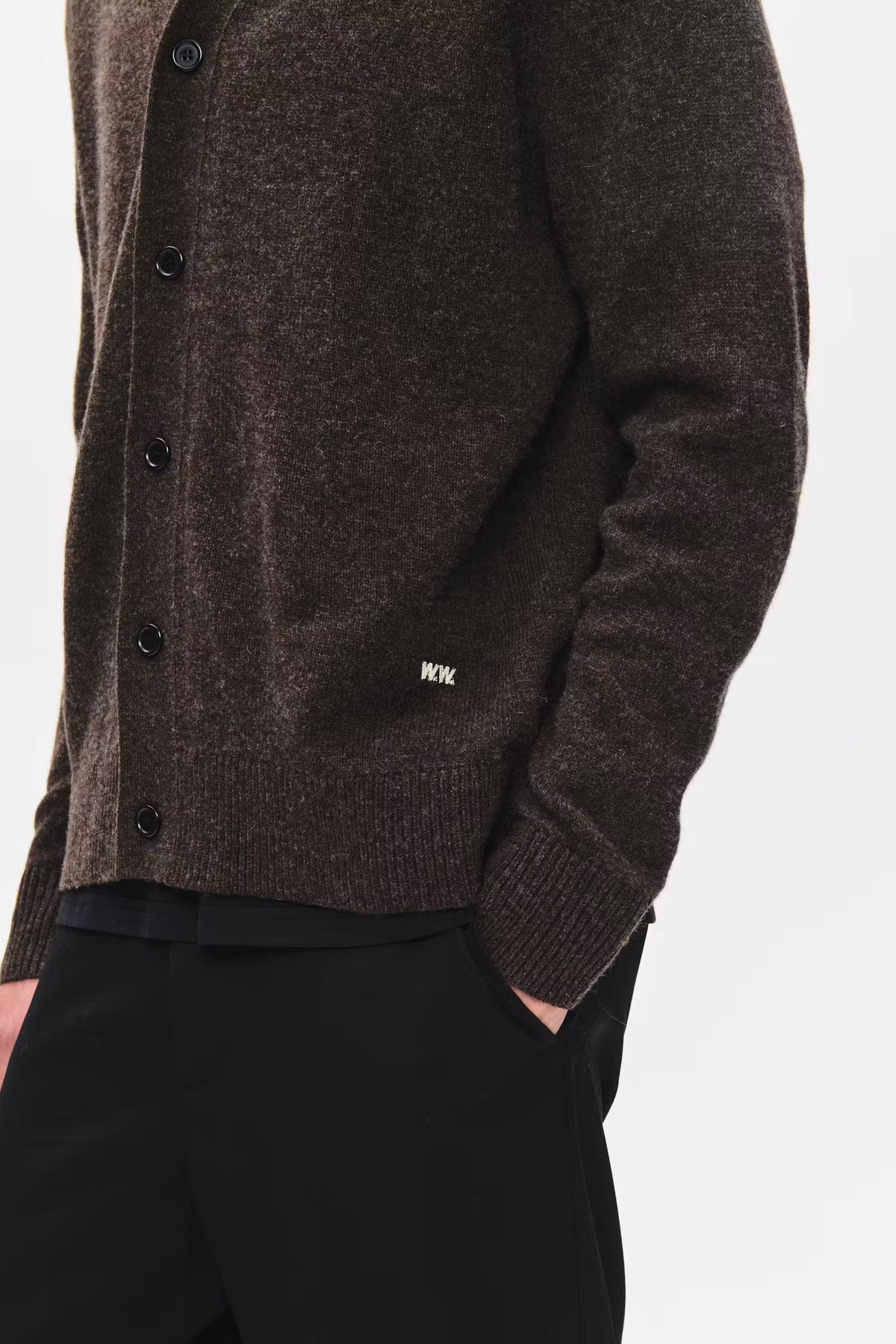 WWlogo cardigan 25298