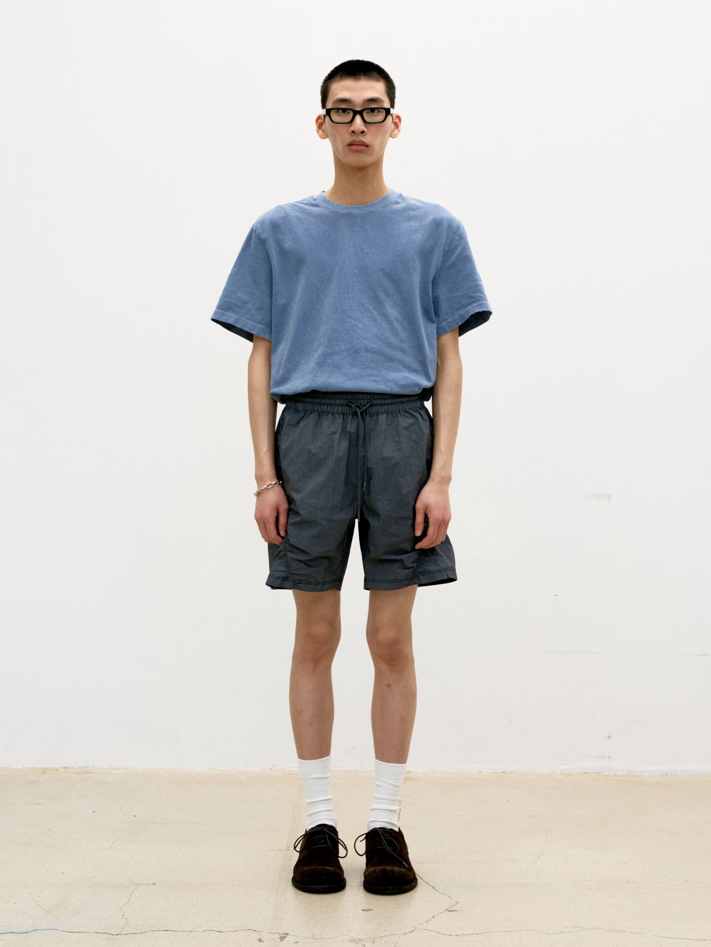 Pigment dyed cotton t-shirt