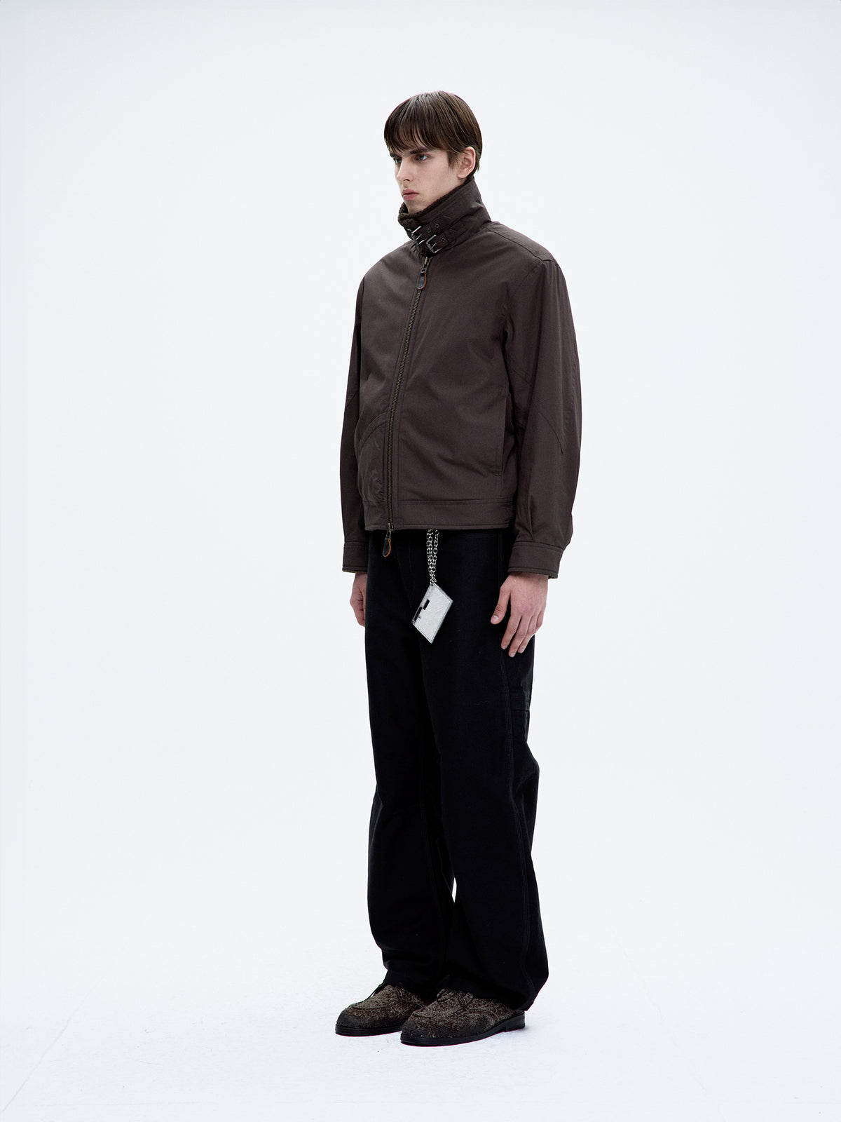 FUR LINED COTTON B-3 JACKET